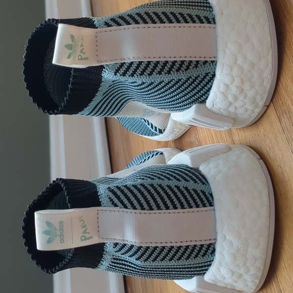 Adidas Parley NMD CS1 Parley Blue Spirit Mens 7.5 AC8597 - Picture 8 of 14